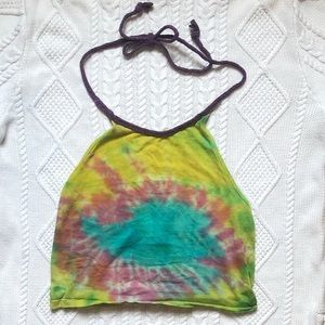 Urban Outfitters Ecote cropped halter tank